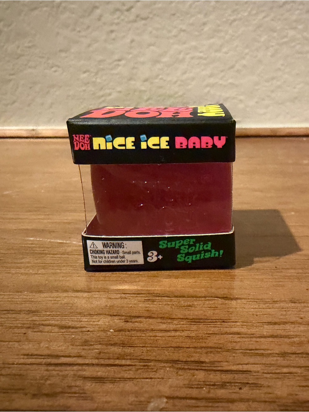 Nee Doh Nice Ice Baby Super Solid Squish - Pink